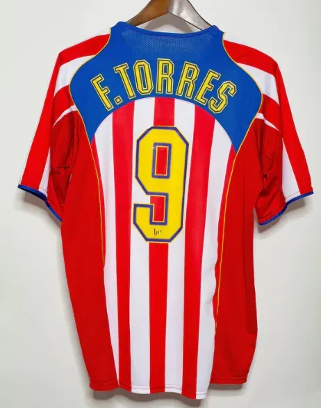 04/05 Atletico De Madrid Home Kit Retro