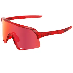 100% S3 Peter Sagan Limited Edition Red Translucent/HiPER Red Mirror Lens