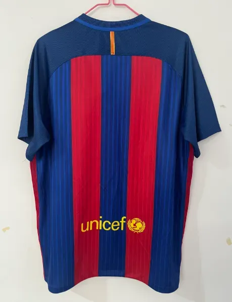 16/17 FC Barcelona Home Kit Retro