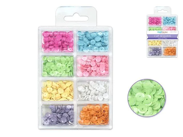 6mm Cup Sequin Kit, 16g