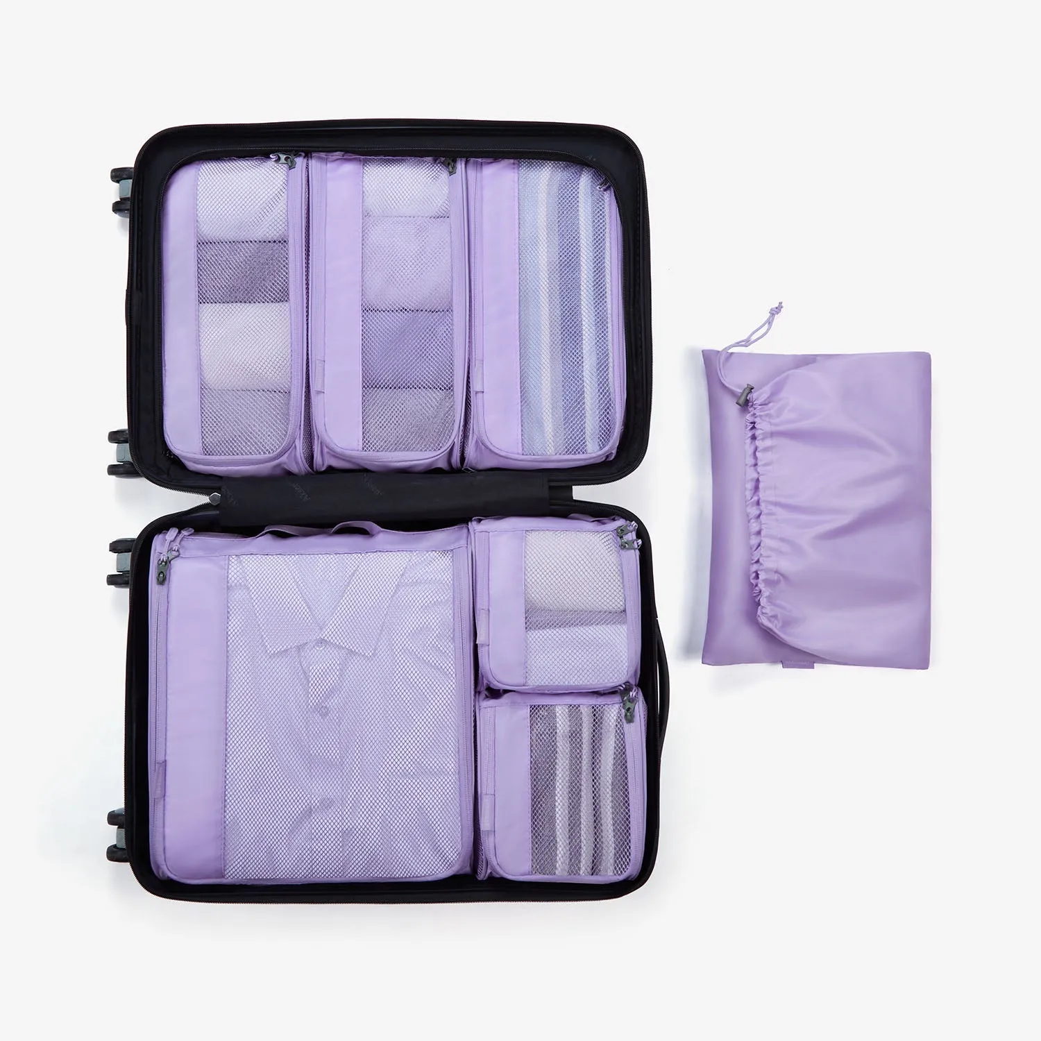 7 PCS Packing Cubes For Suitcases