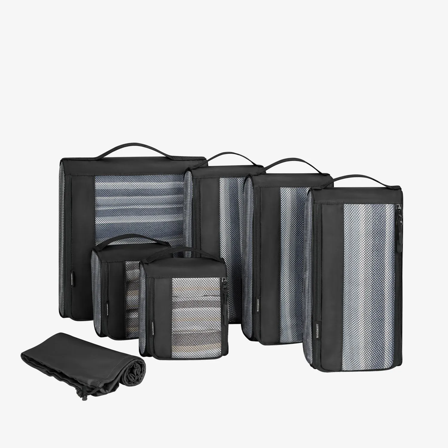 7 PCS Packing Cubes For Suitcases