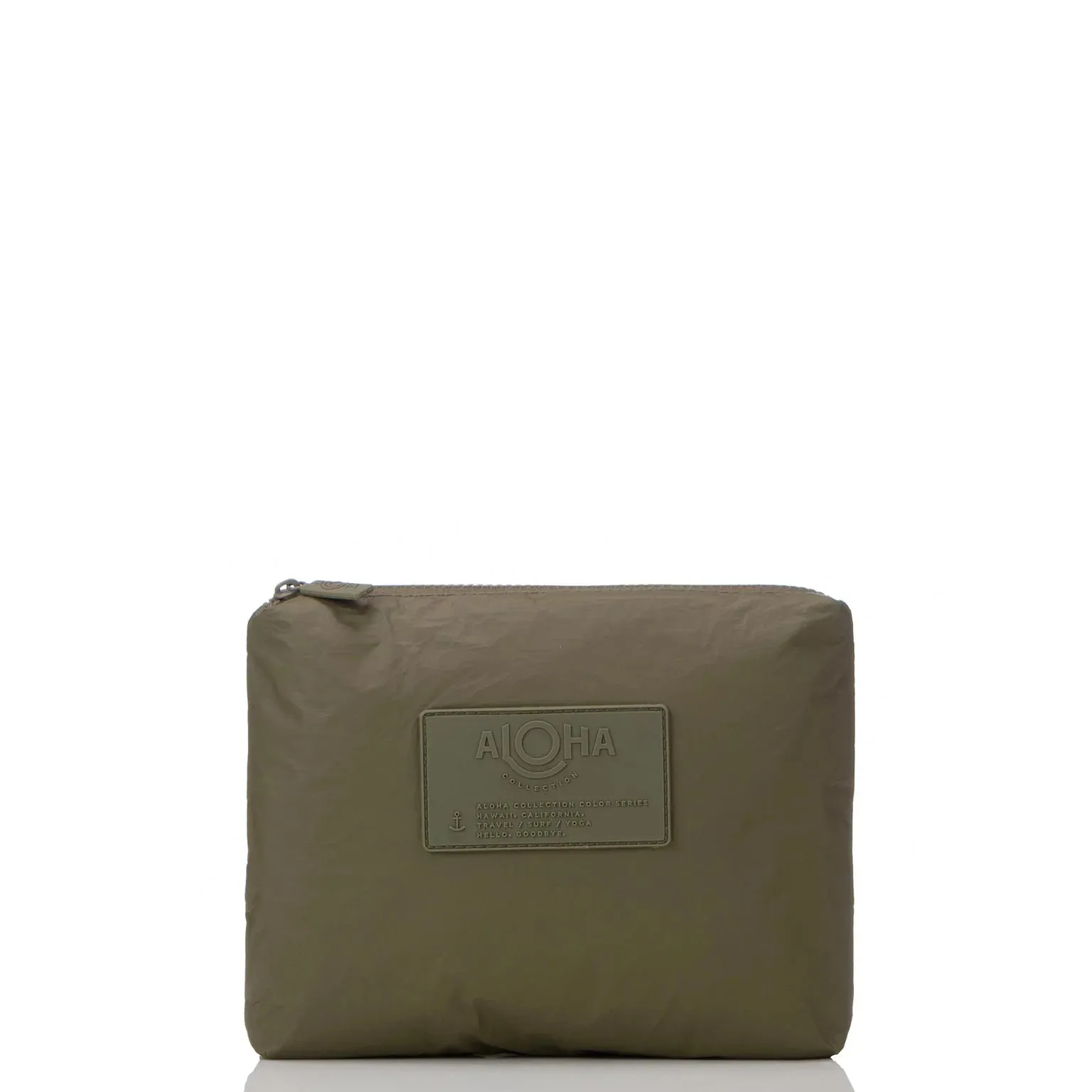 Aloha's Small Pouch in Monochrome Olive, Style #SMACT200