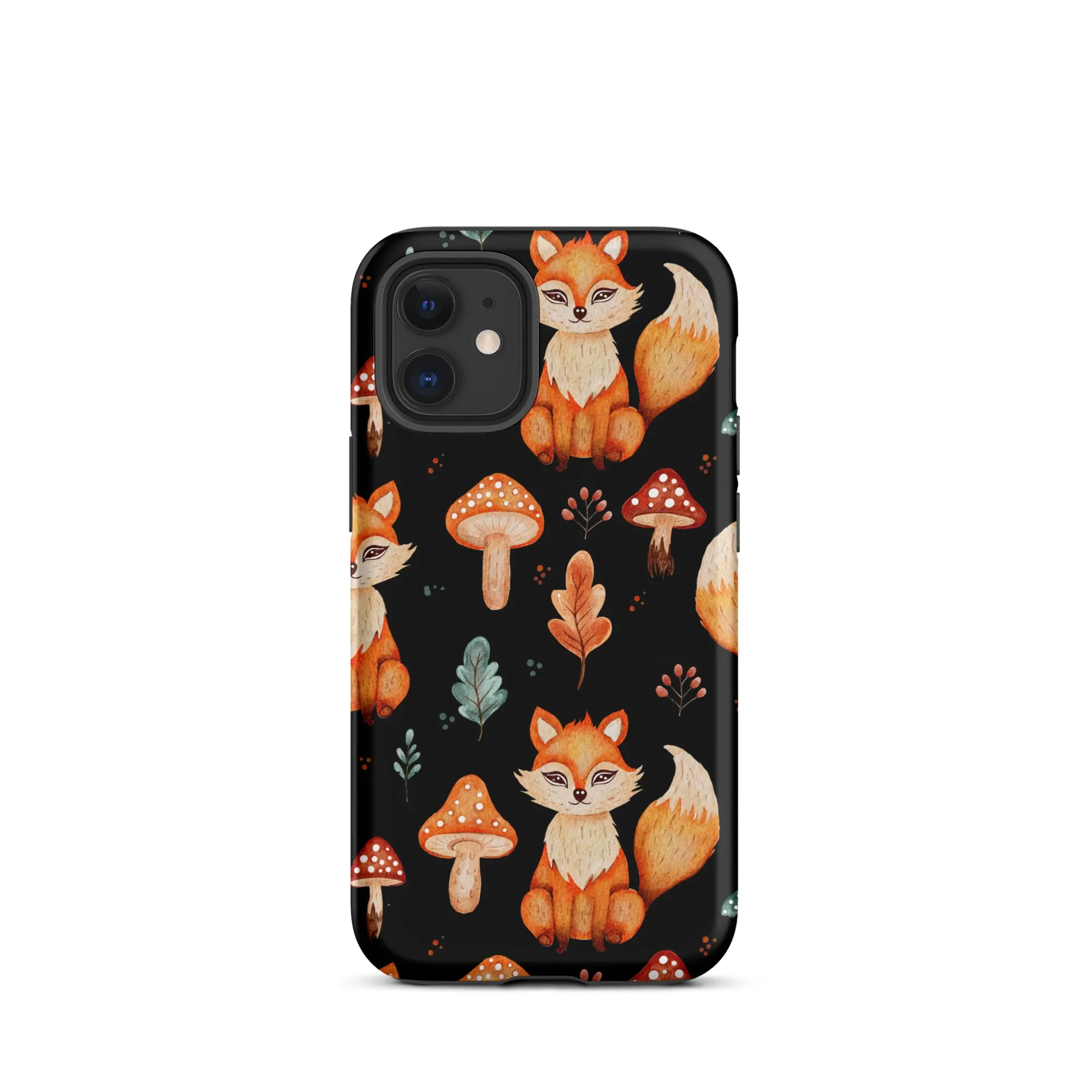 Autumn Fox & Mushroom Premium iphone Case