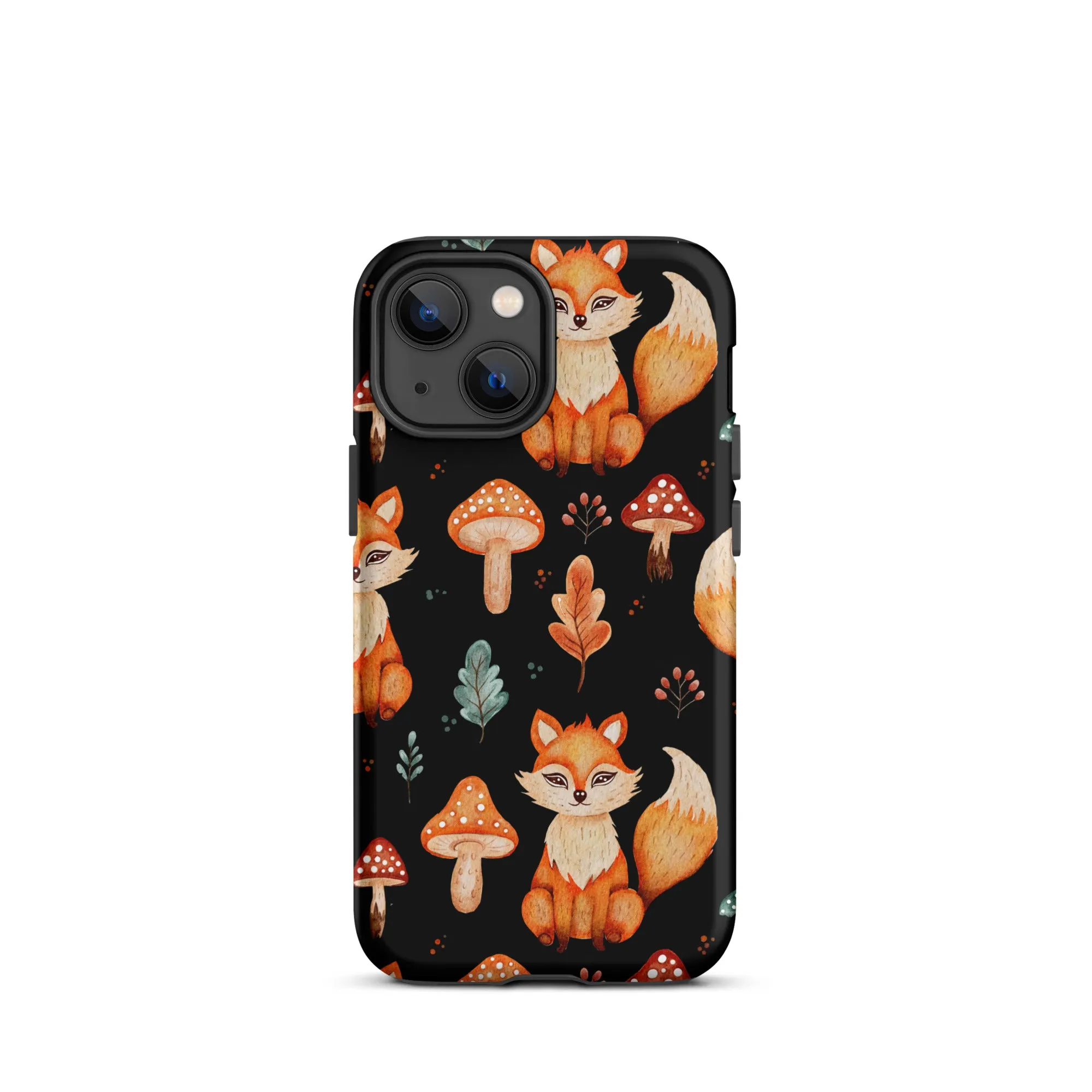 Autumn Fox & Mushroom Premium iphone Case