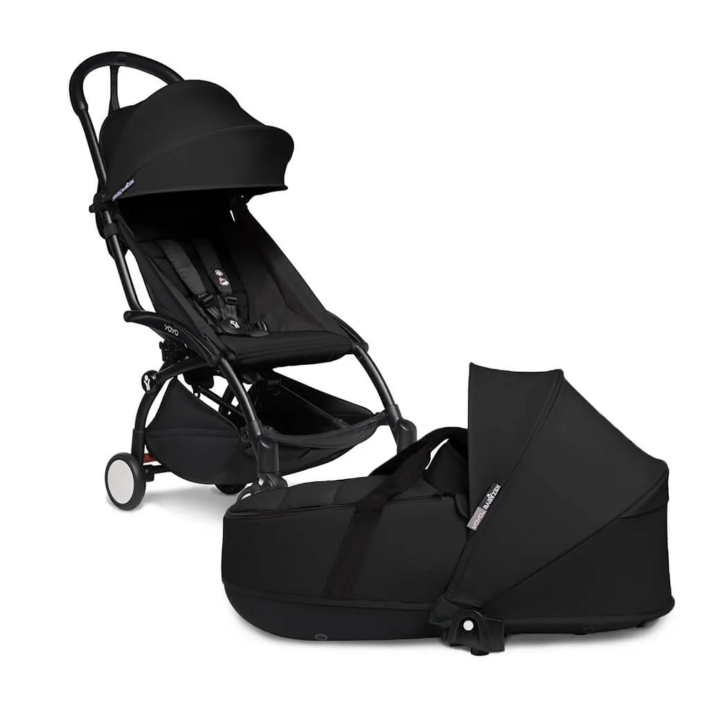 BabyZen YOYO2 6  Stroller and Bassinet Bundle Black