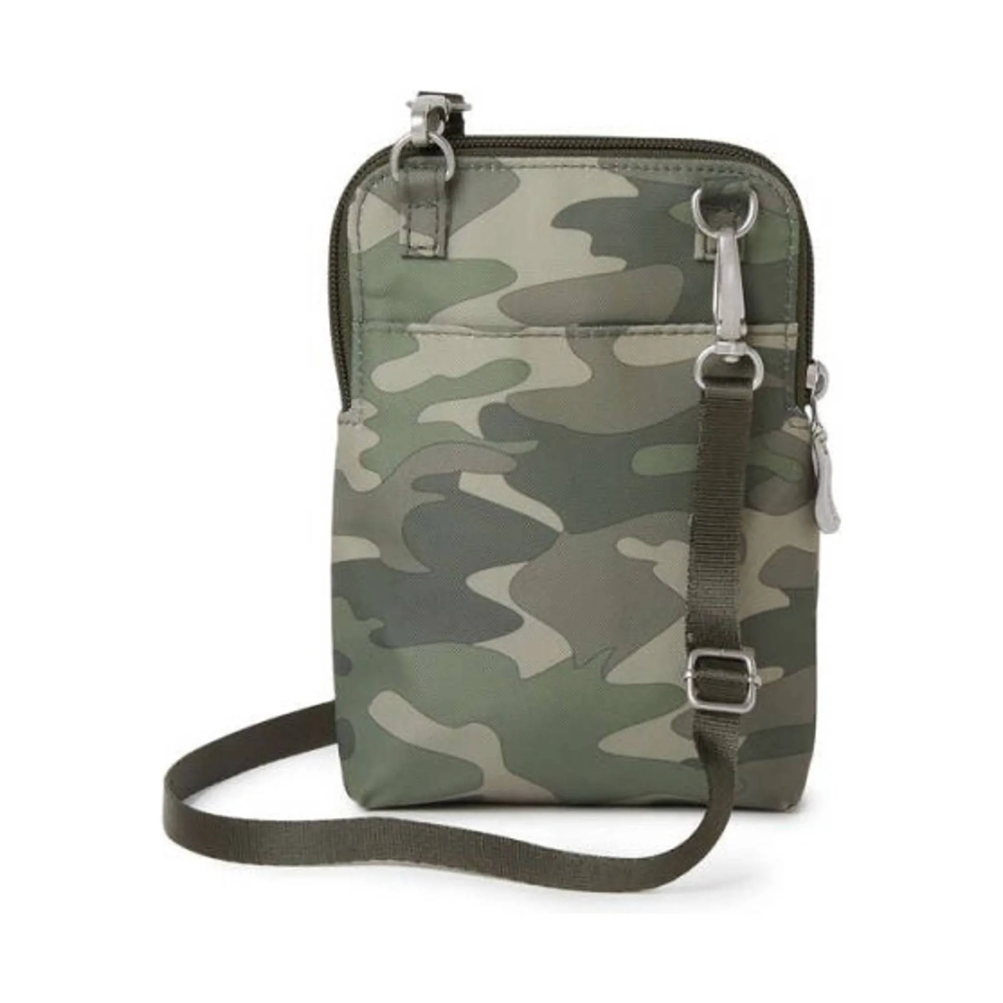 Baggallini Take Two RFID Bryant Crossbody - Olive Camo