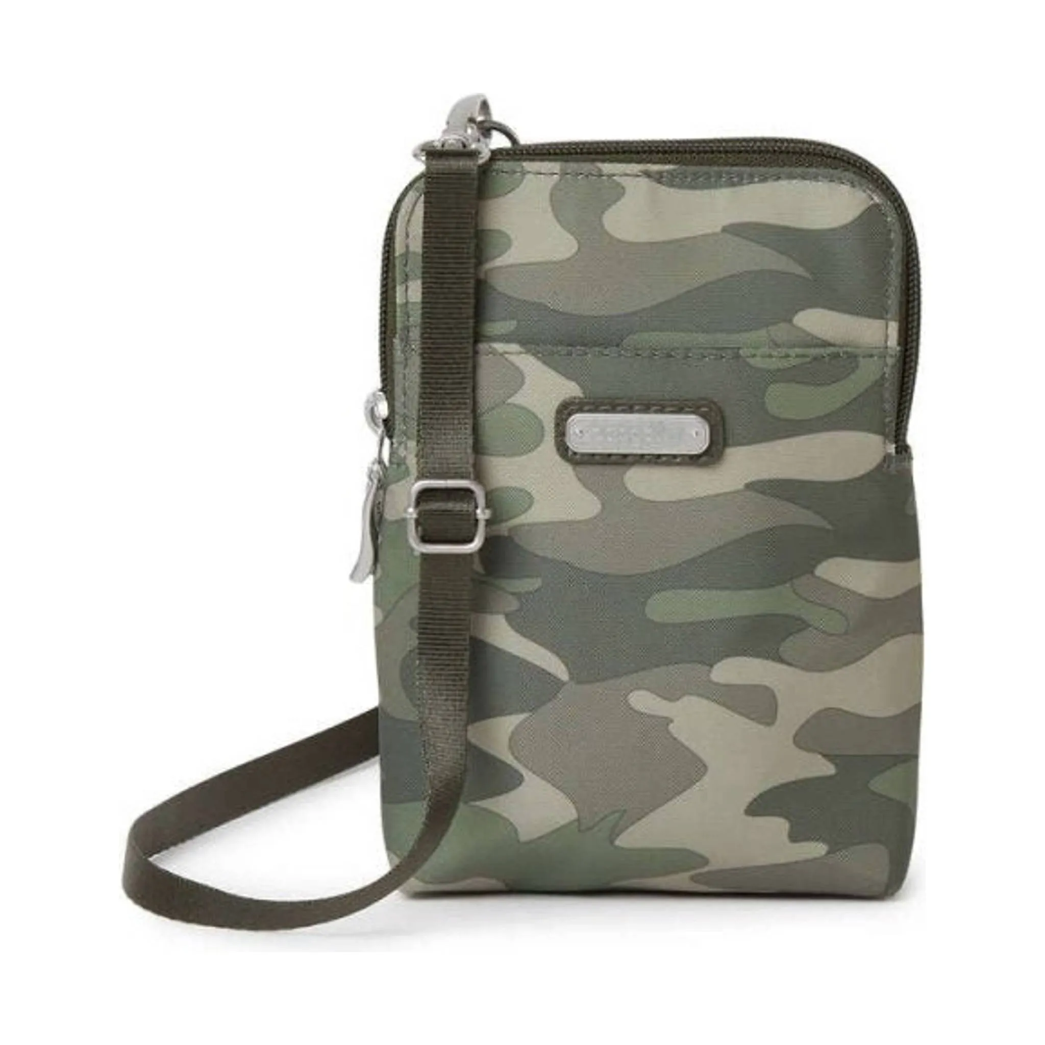 Baggallini Take Two RFID Bryant Crossbody - Olive Camo