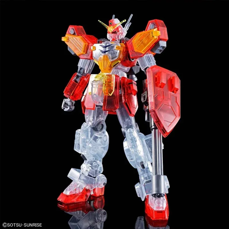 Bandai Original Gundam Model Kit HG XXXG-01H Heavy Weapon Clear Color Gunpla Anime Action Figure Toy