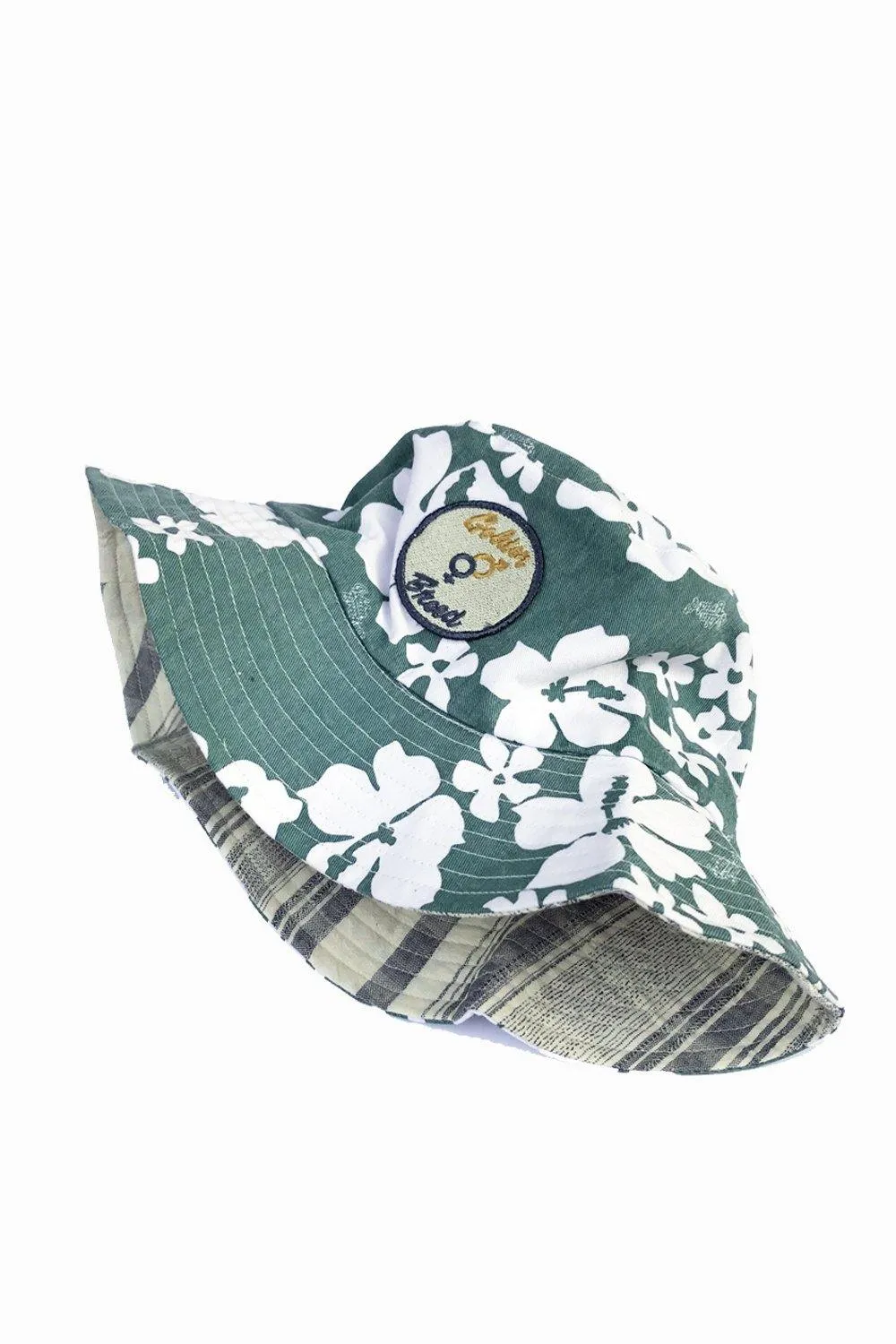 Barkly Floral Bucket Hat | Surf Green