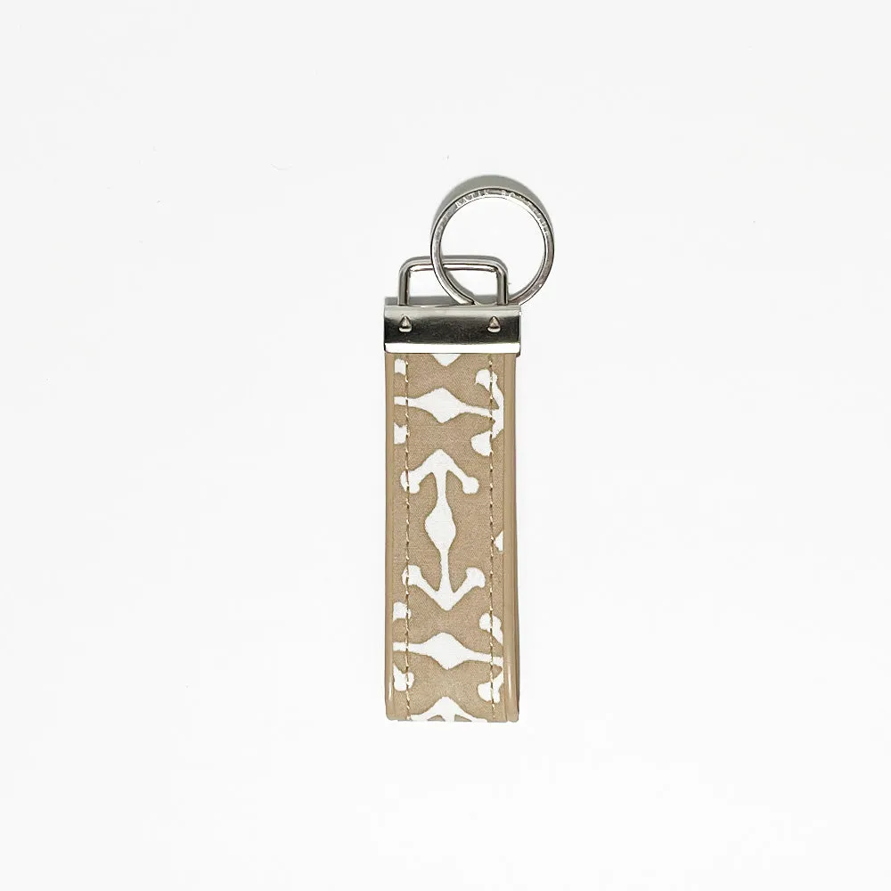 Batik Key Fob - Latte Kompas