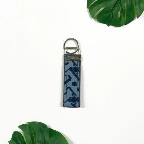 Batik Key Fob - Midnight Arabesque