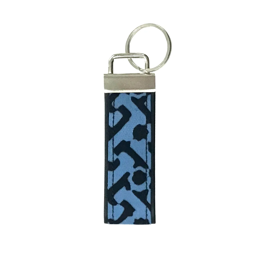 Batik Key Fob - Midnight Arabesque