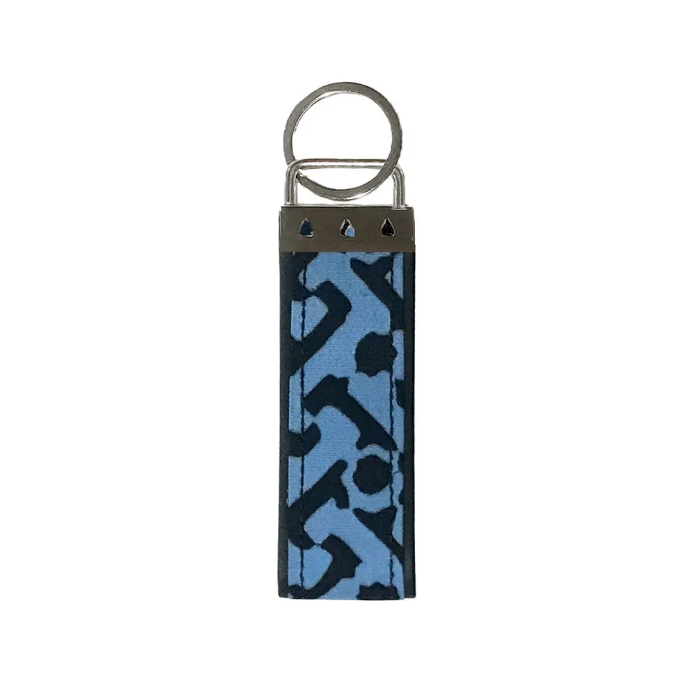 Batik Key Fob - Midnight Arabesque