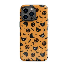 Bats 'n' Cats Night Premium iPhone Case