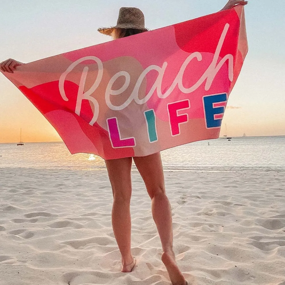 Beach Life Quick Dry Towel