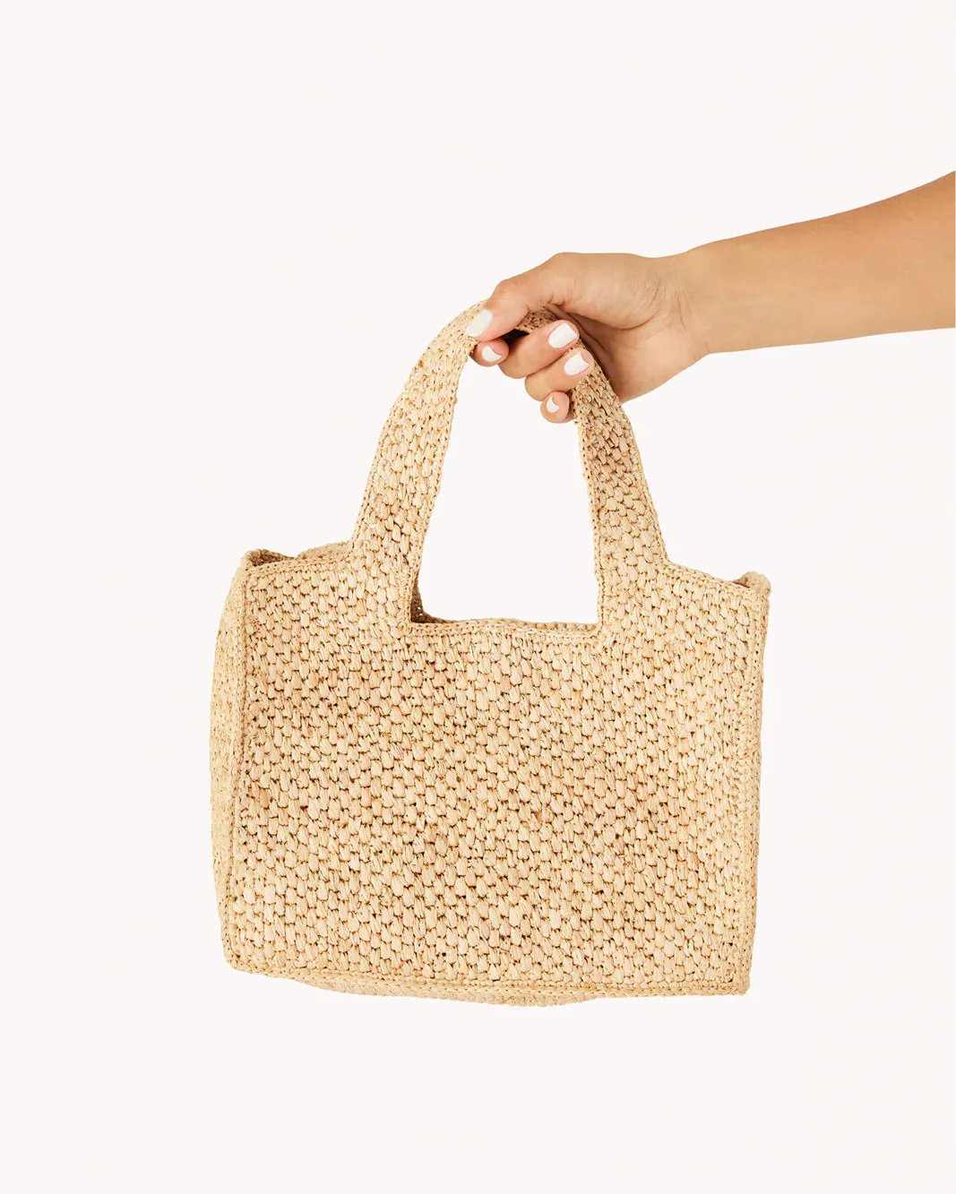 BILLINI Vashti Handle Bag NATURAL RAFFIA