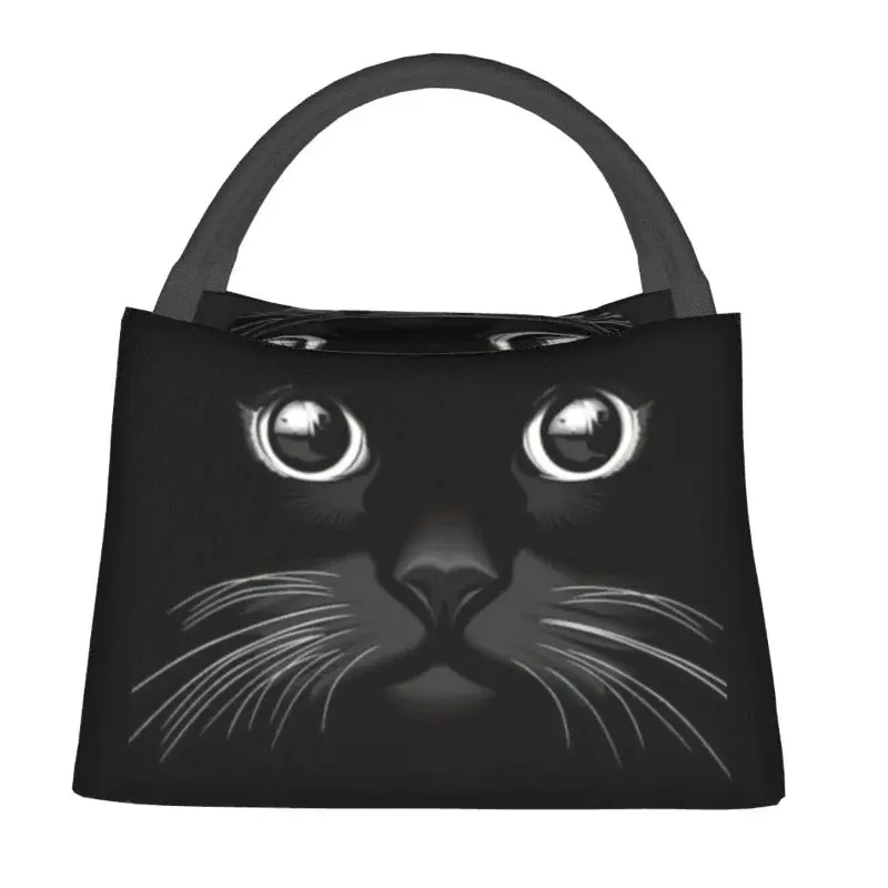 Black Cat Thermal Tote Handbag Cooler Bag