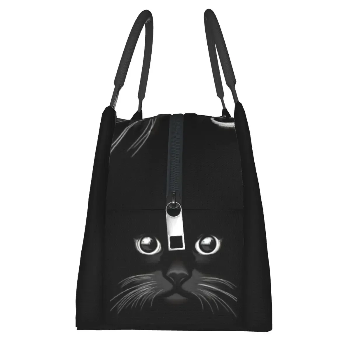 Black Cat Thermal Tote Handbag Cooler Bag