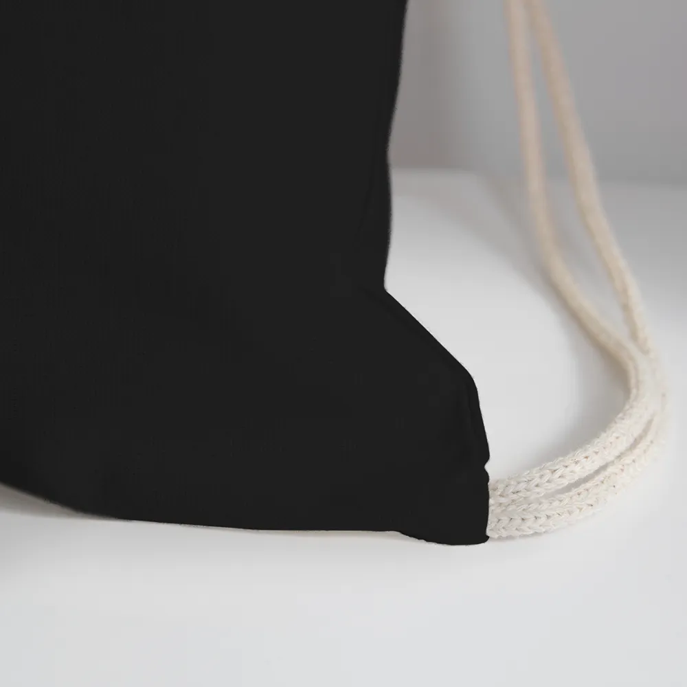 Book Lover: Cotton Drawstring Bag for Literature Enthusiasts