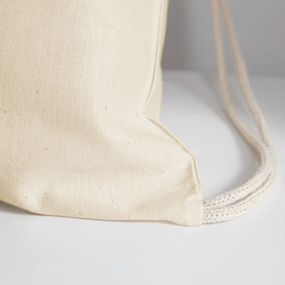 Book Lover: Cotton Drawstring Bag for Literature Enthusiasts