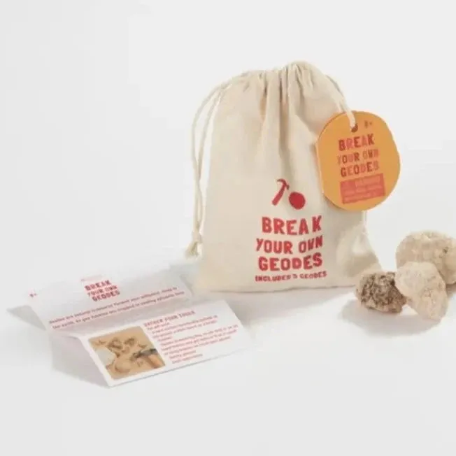 Break Your Own Geodes Bag