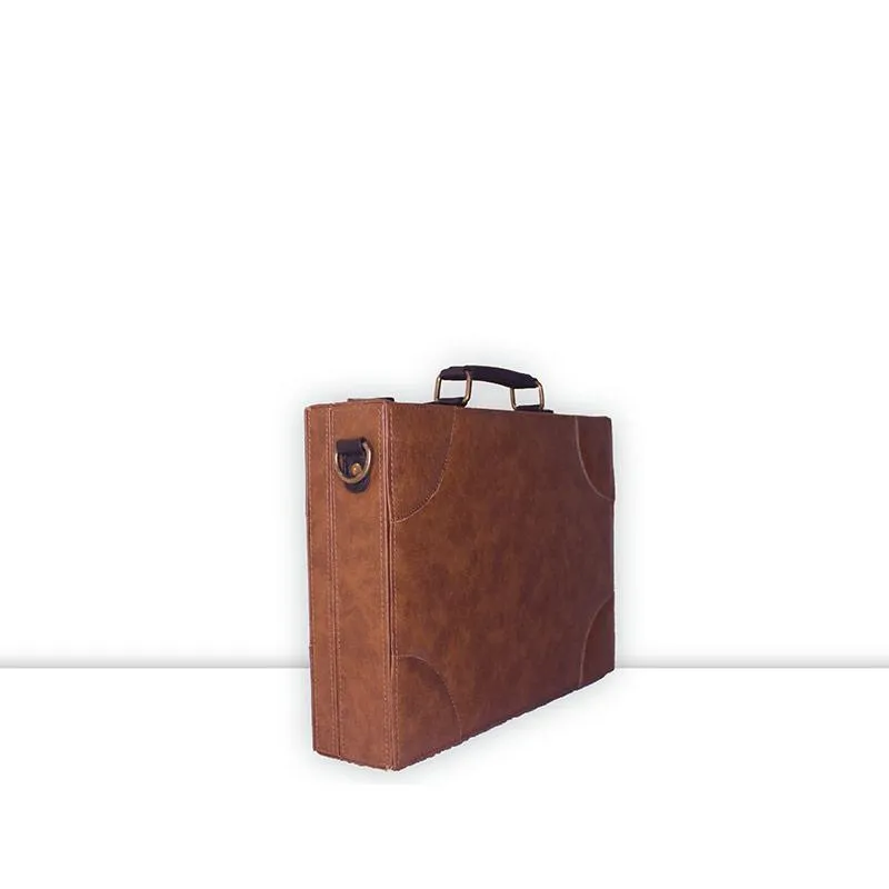 Brown Laptop Hard Case