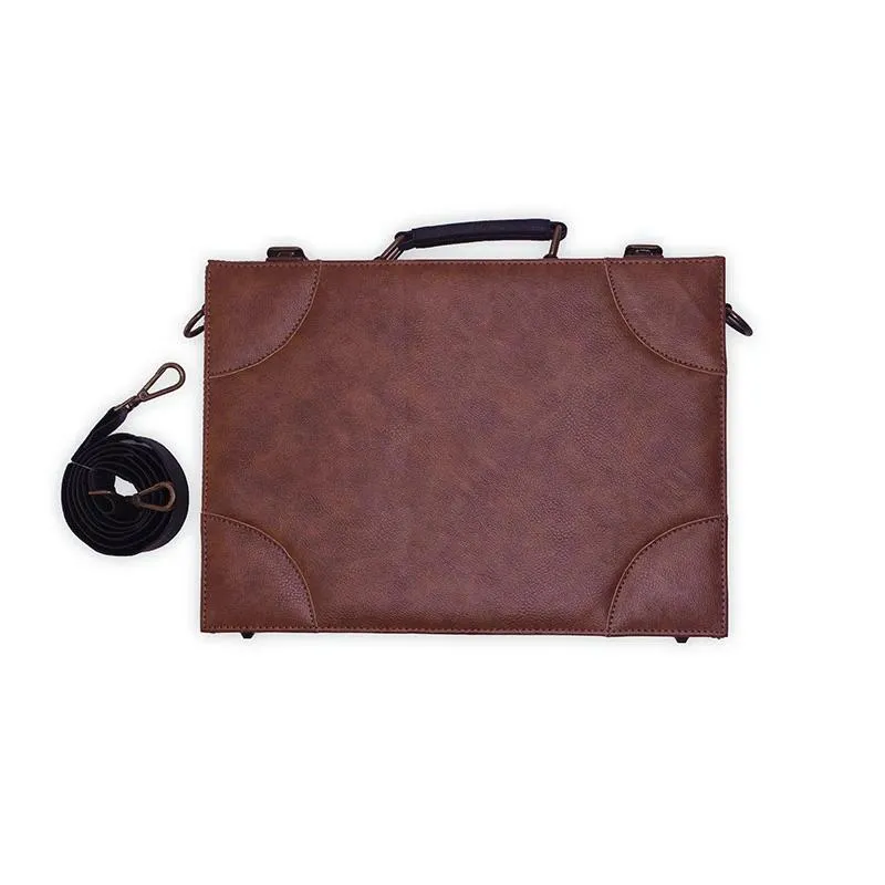 Brown Laptop Hard Case