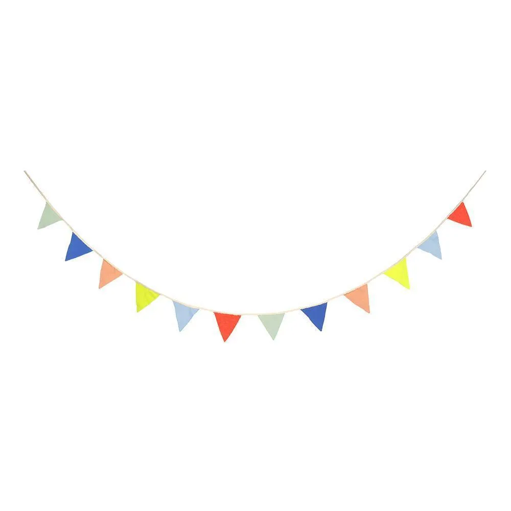 Bunting - Knitted - Multi-coloured