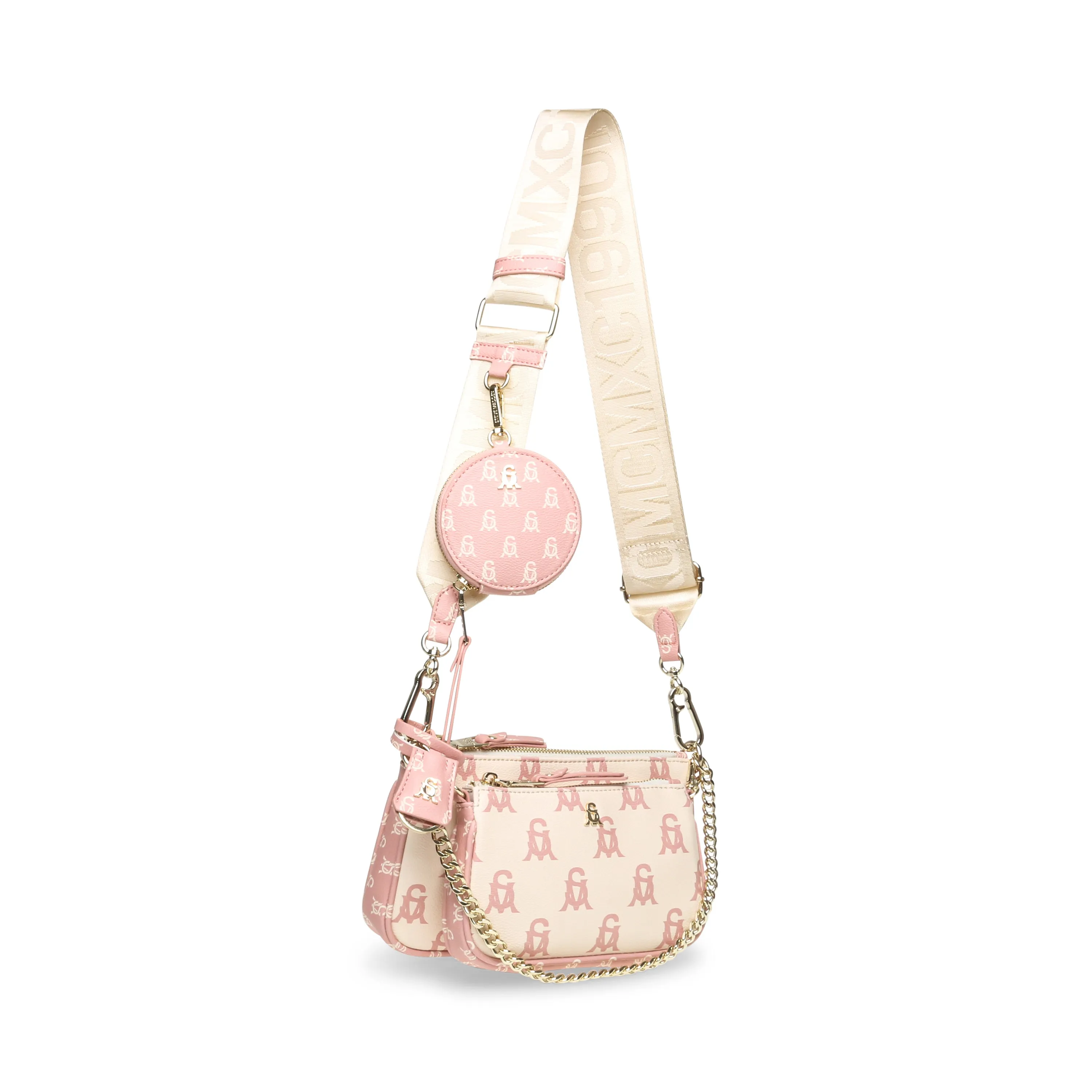 Burgentb Crossbody bag BLUSH/BONE