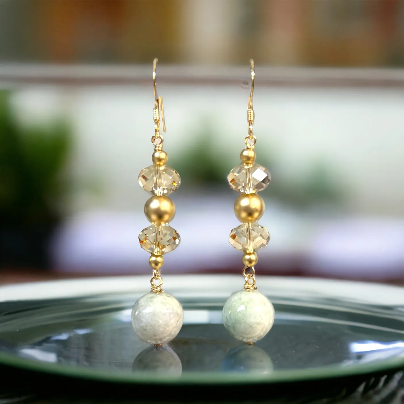  Burma Jade Earring Kit: Unveiling Natural Elegance