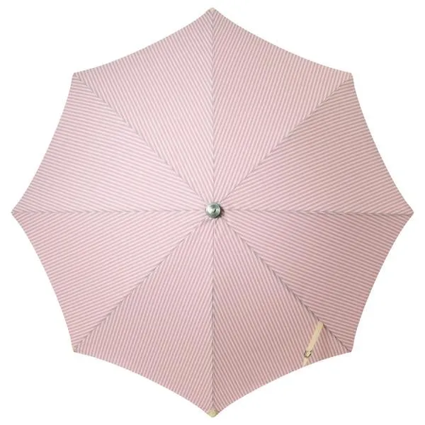 Business & Pleasure Premium Beach Umbrella -LAURENS PINK STRIPE