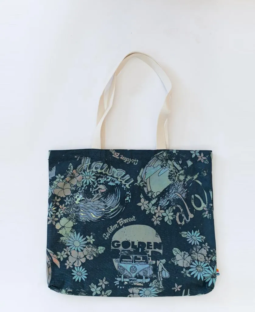 Canvas Beach Bag Maui | Navy