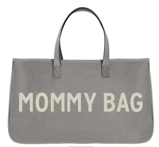 Canvas Tote with Words