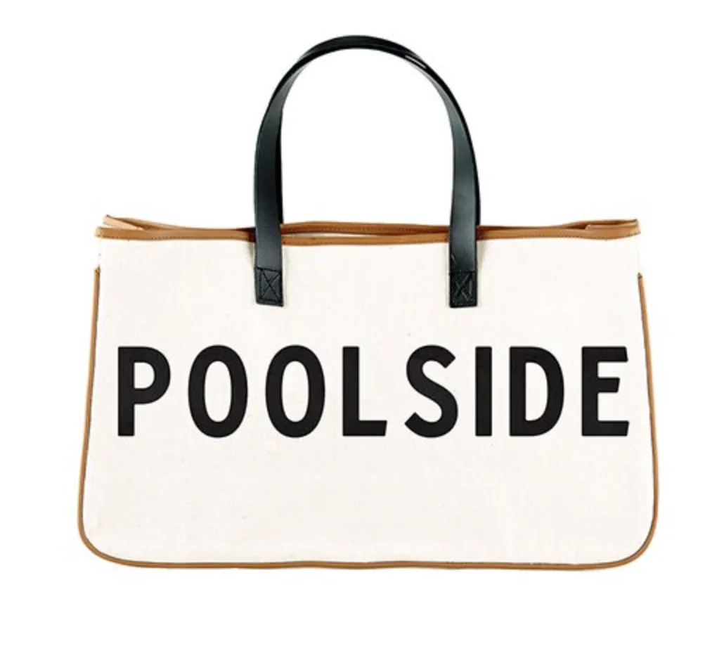 Canvas Tote with Words