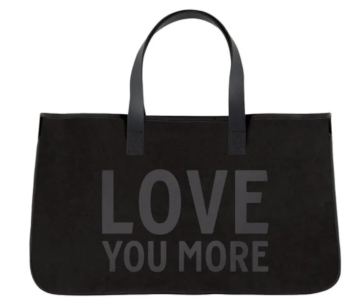 Canvas Tote with Words