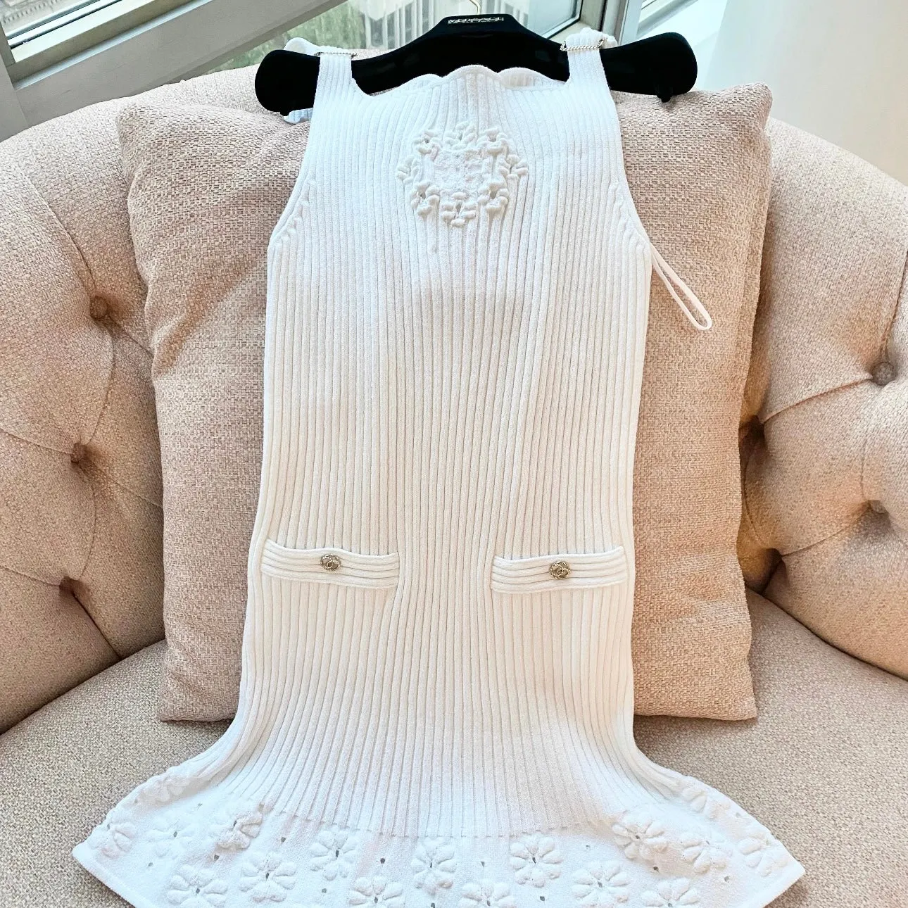 Chanel CC Knit Dress