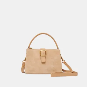 CHARLY CROSSBODY TAN SUEDE