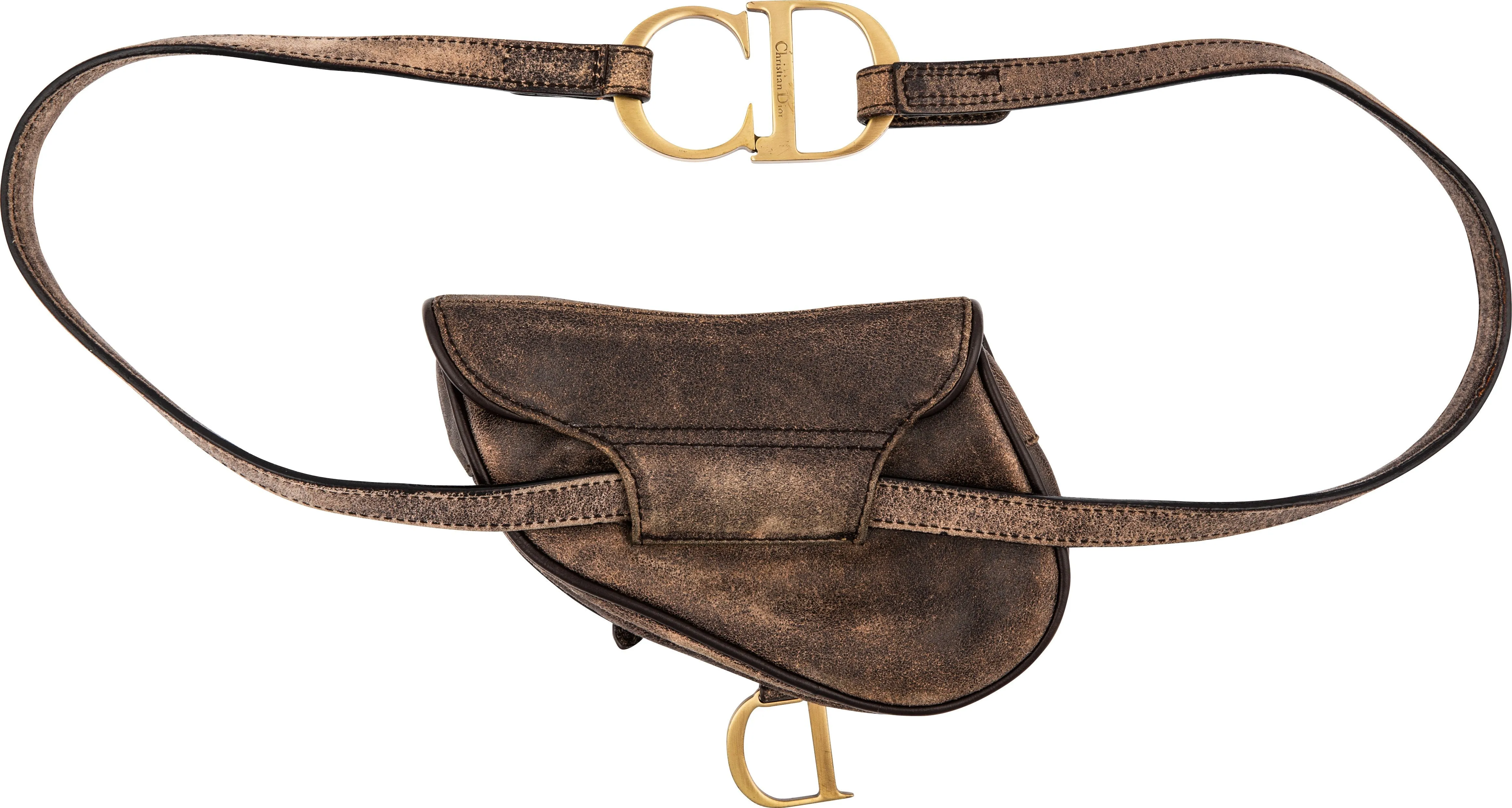 Christian Dior Fall 2000 Runway Crossbody Saddle Bag