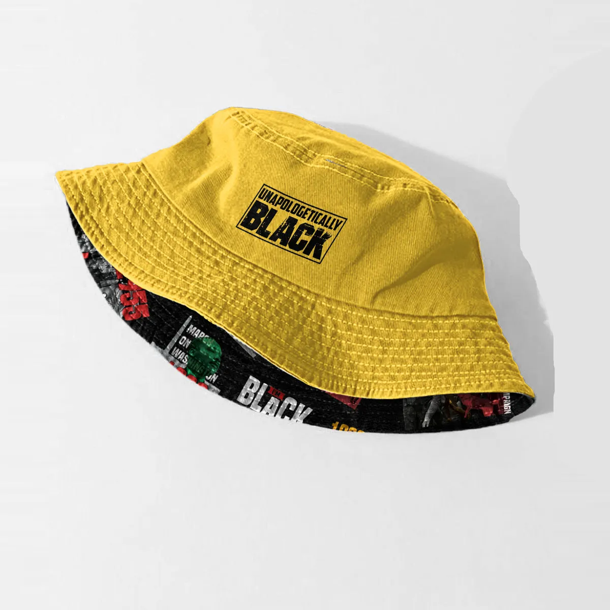 Civil Rights Movement Poster Art Reversible Bucket Hat