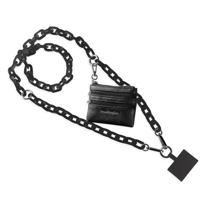 Clip & Go Chain with Zip Pouch