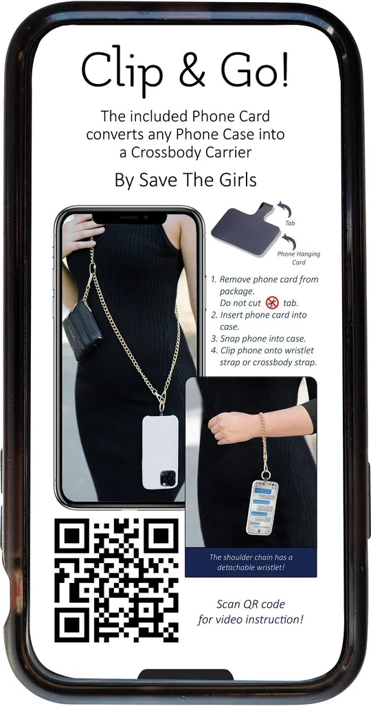 Clip & Go - Cross Body Phone Carrier