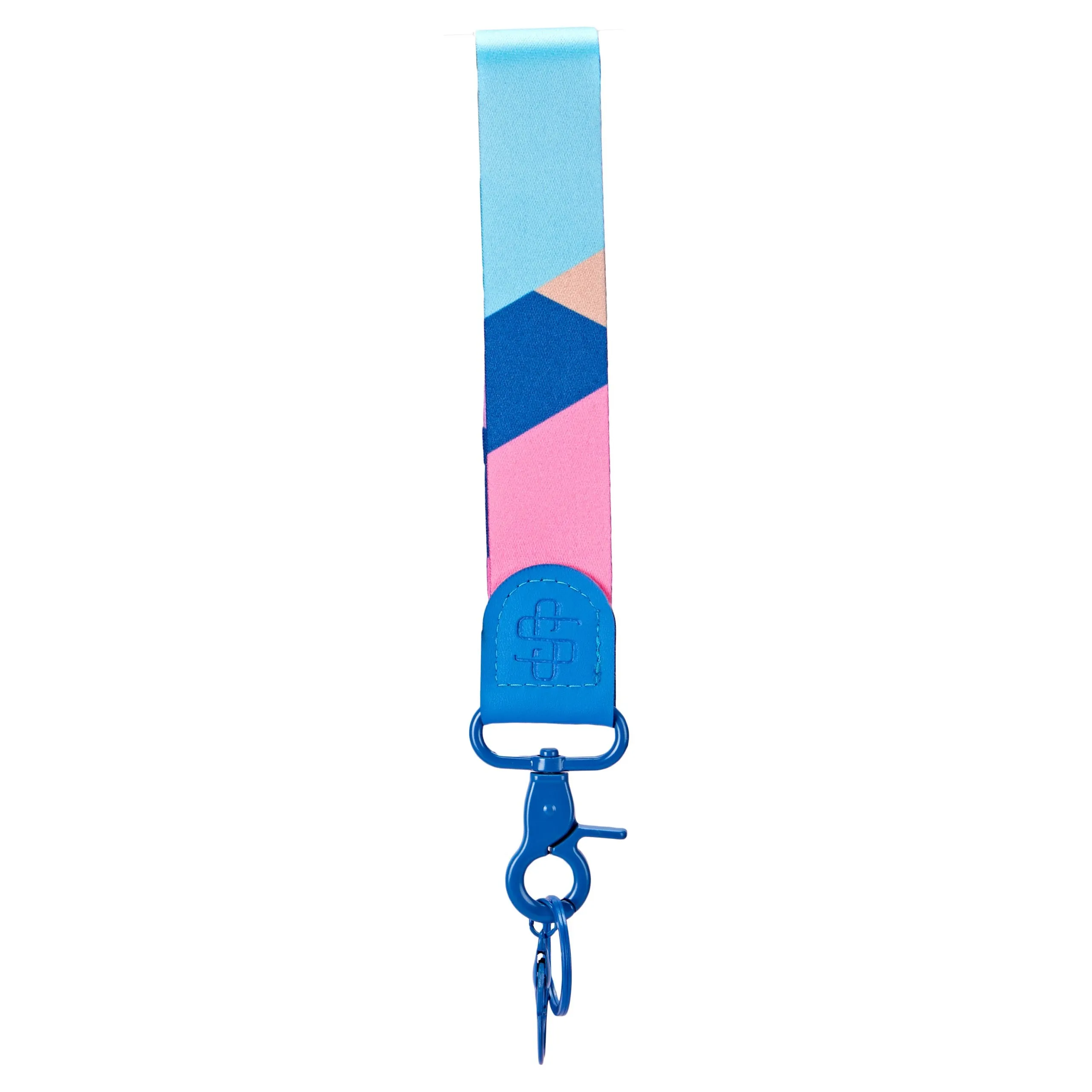 Colorblocks Keyfob Keychain