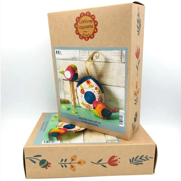 Corinne Lapierre - Big Felt Craft Kit Birdhouse & Birds