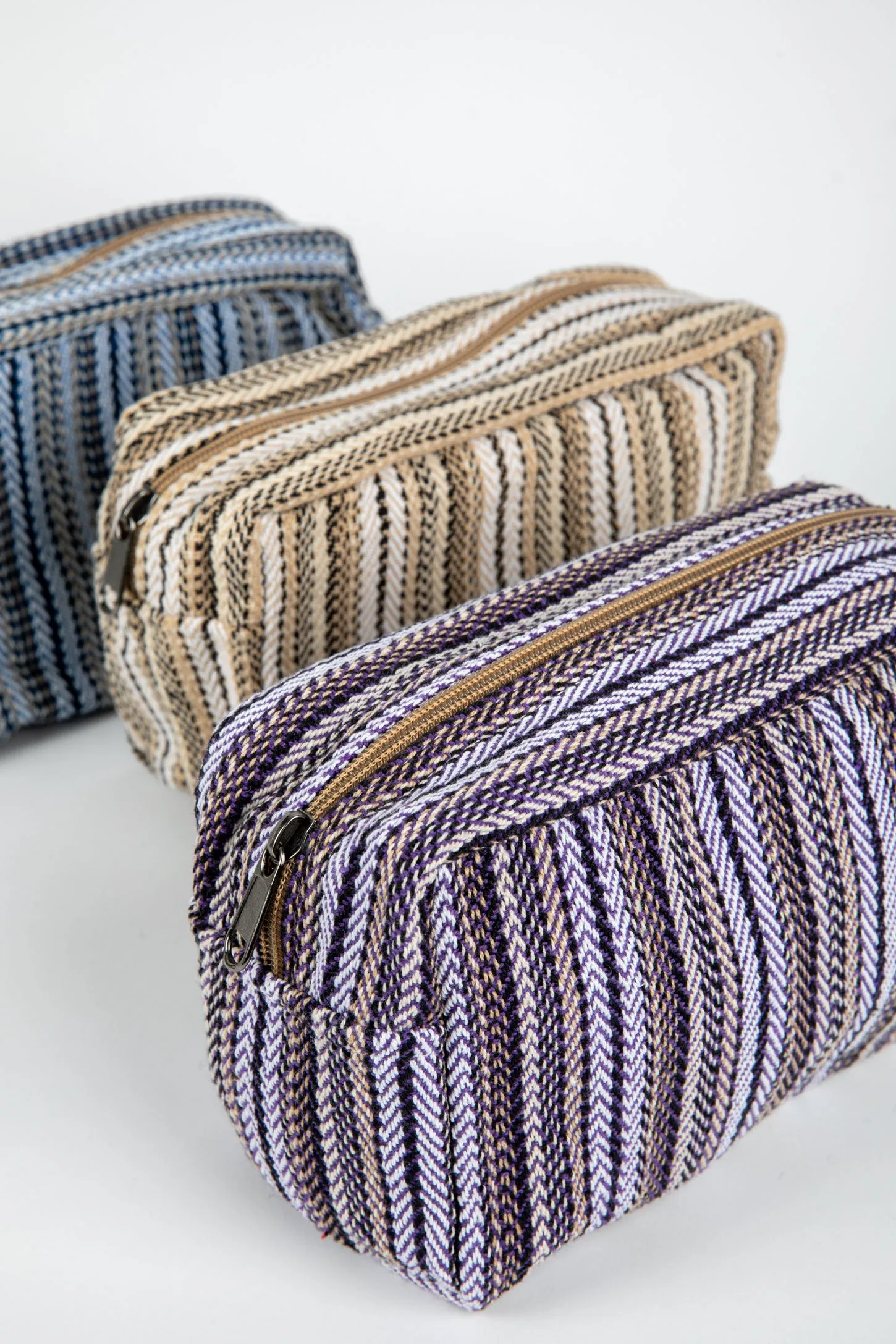 Dhari Striped Dopp Kit