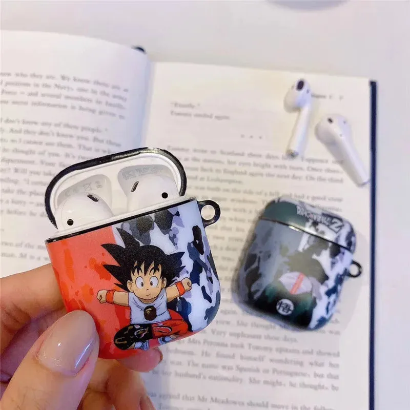 Dragon Goku Vegeta Ball Iphone Airpods1/2 Apple Bluetooth Wireless Earphone Protector Imd