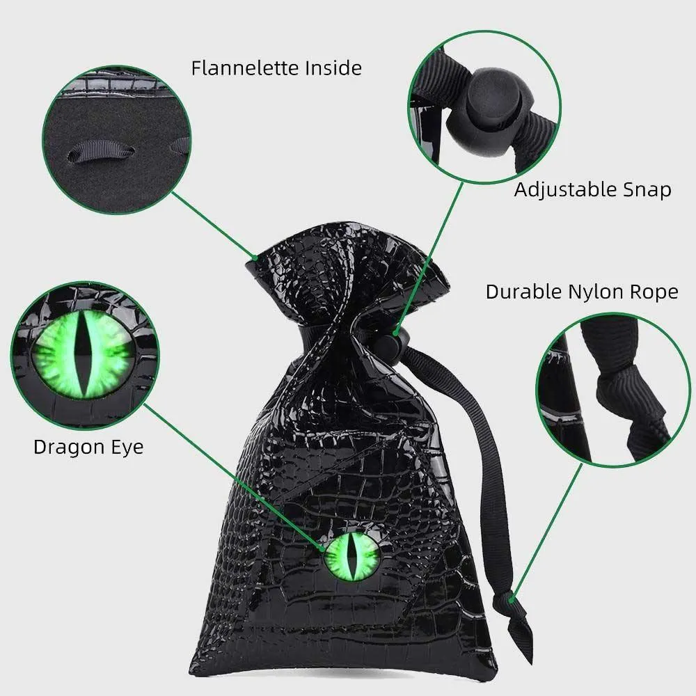 Dragon's Eye Drawstring Dice Bag