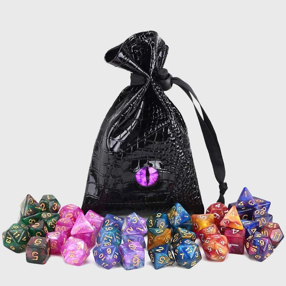 Dragon's Eye Drawstring Dice Bag