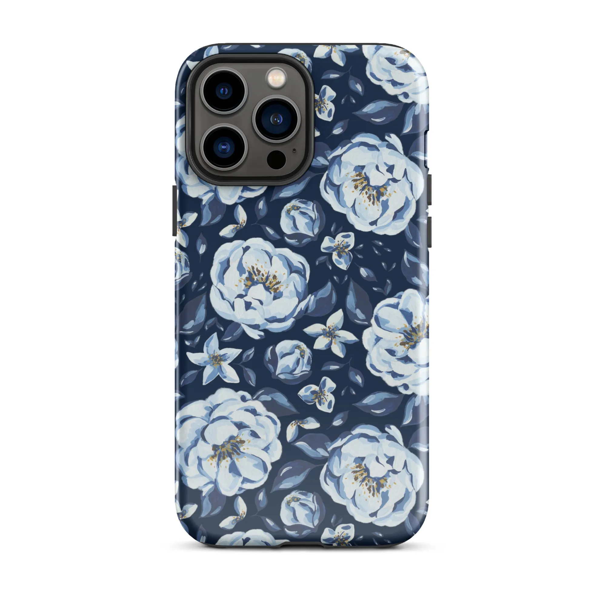 Dreamy Nightshade Blossoms Premium iPhone Case