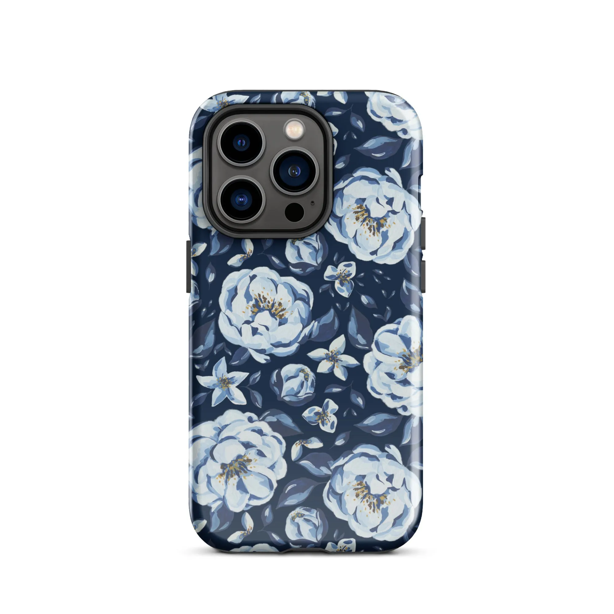 Dreamy Nightshade Blossoms Premium iPhone Case